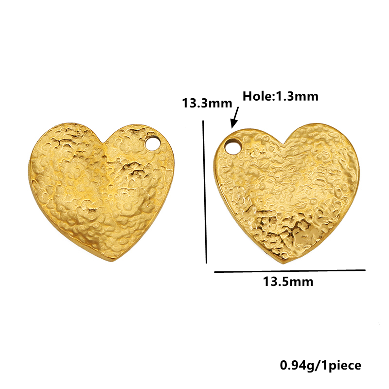 4pcs Stainless Steel Round Lov - Hoop Earrings ulasan dan harga