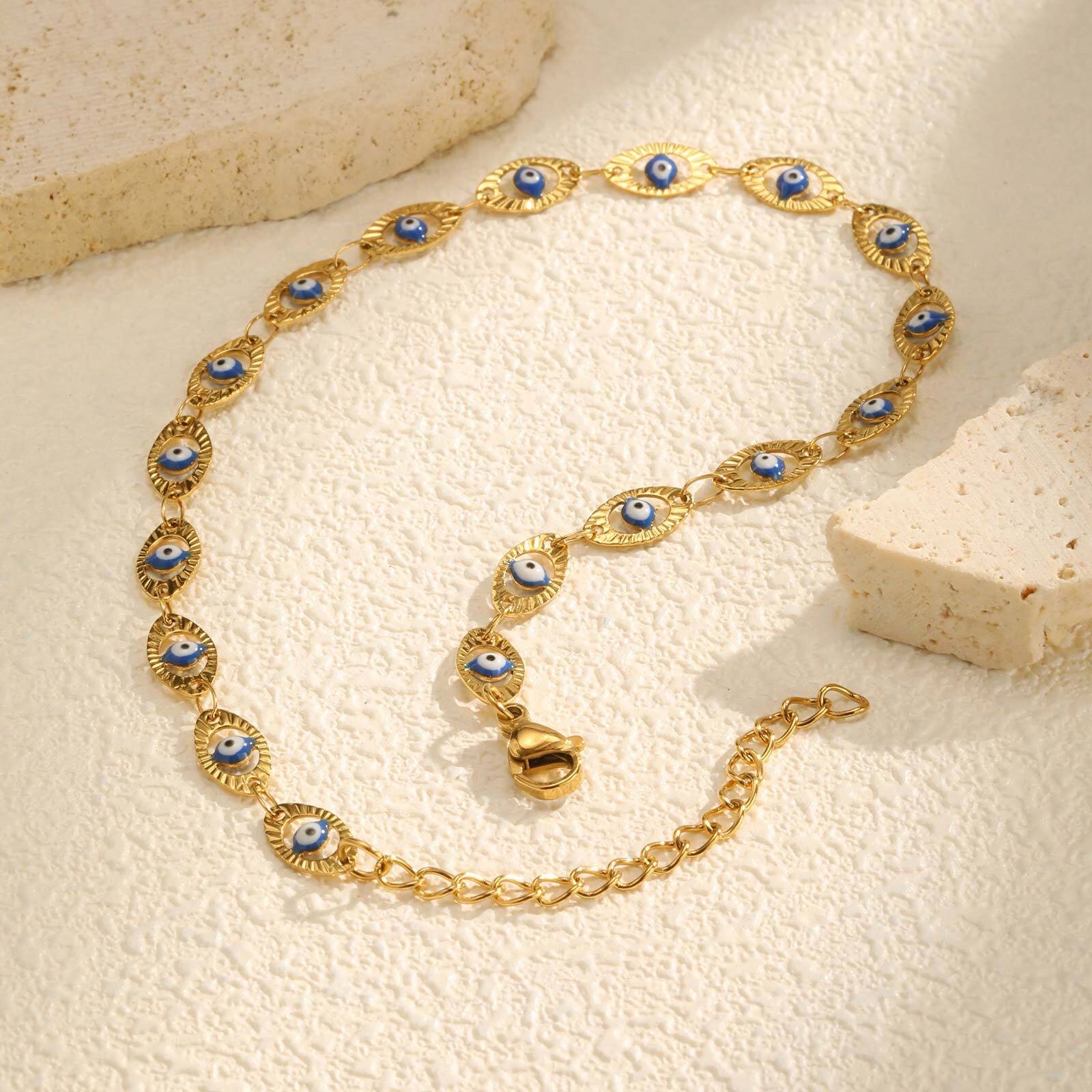 Evil Eye Anklet Bracelet for W - Jc Jewelry & Watches Photos ulasan dan harga