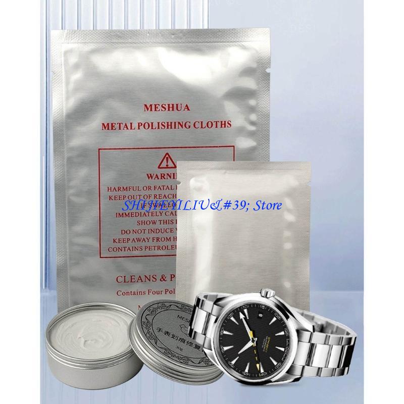 E21F Portable Polishing Cloth  - Jewelry Essentials Watches ulasan dan harga