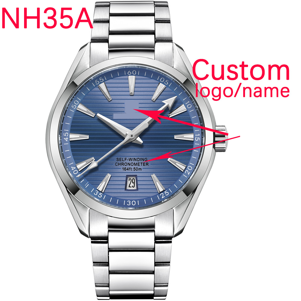 Luxury NH35 Movt Custom Logo 4 - Jewelry For Watches ulasan dan harga