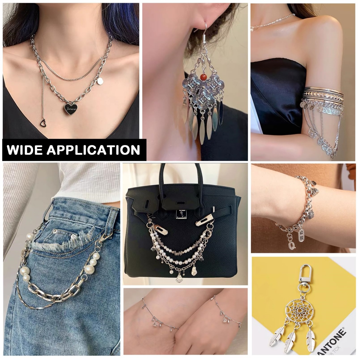 Iron Open Jump Rings Connector - Hoop Earrings ulasan dan harga