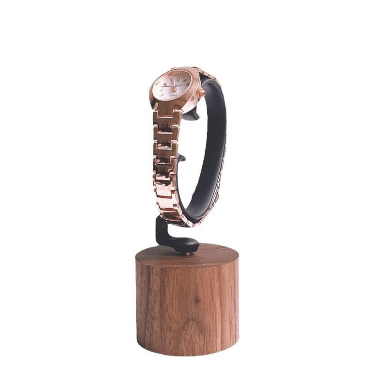 1PCS Solid Wood C‑Shaped Watch - Jewelry And Watches Inc ulasan dan harga