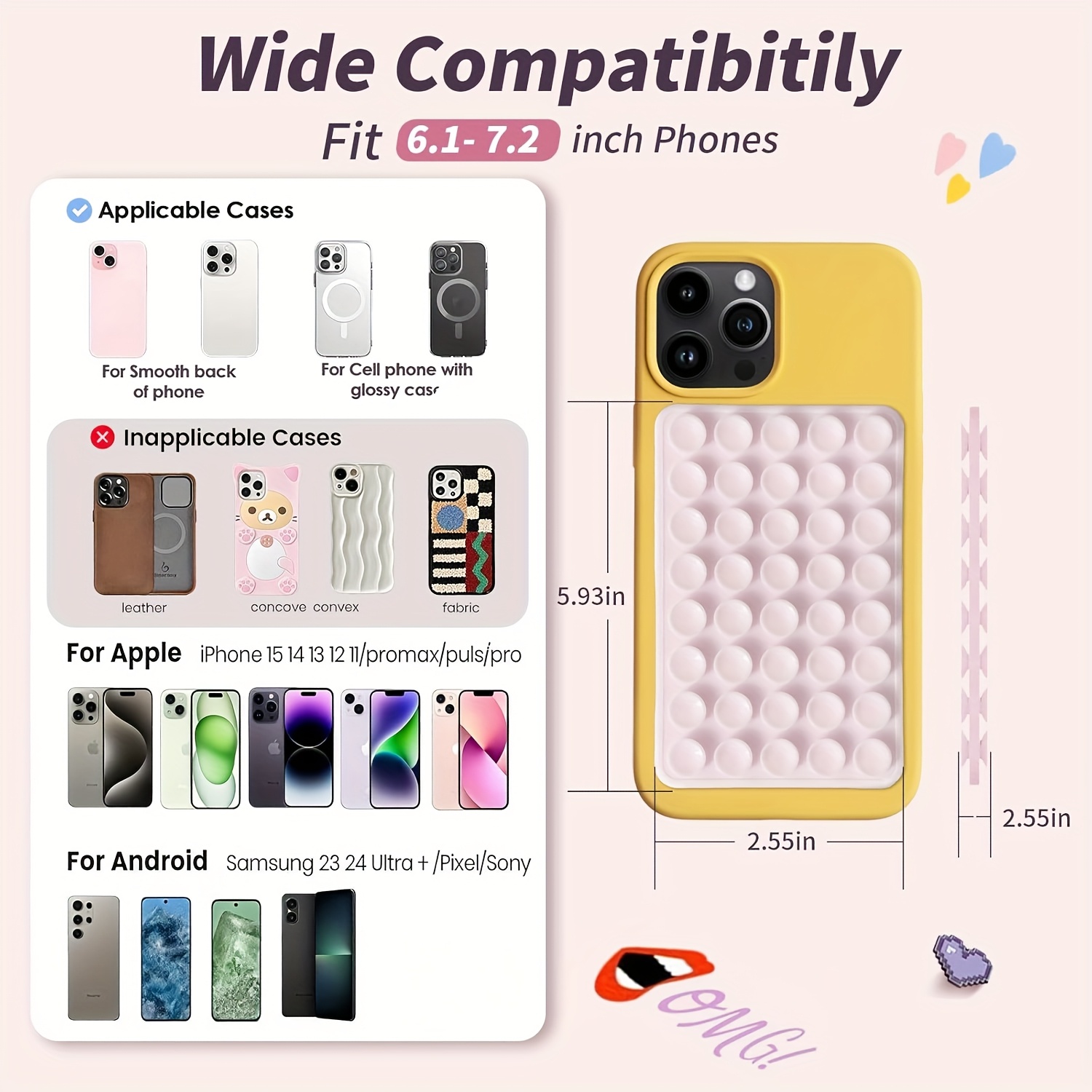 2pcs Double-Sided Silicone Suc - Watches & Jewelry Repair Center New York Reviews ulasan dan harga